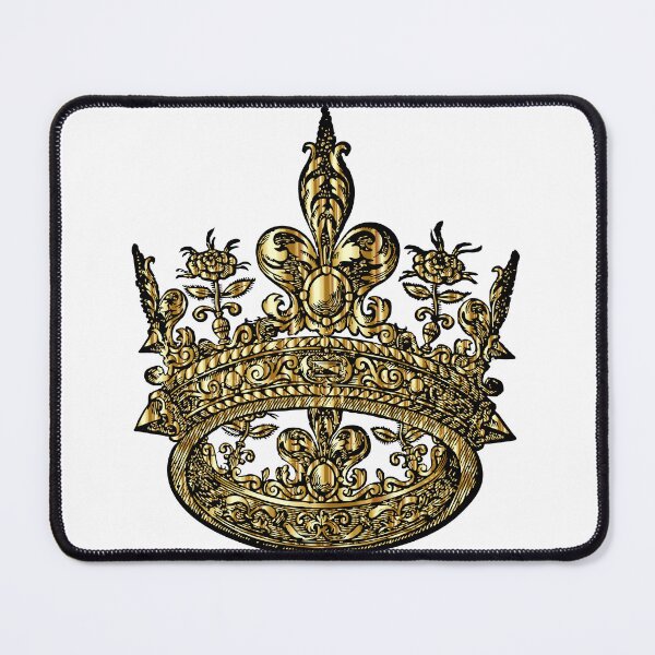 Item preview, Crown, Gold, King, Royal, Monarch, Vintage, Retro, Old, Antique designed and sold by Boufatma.