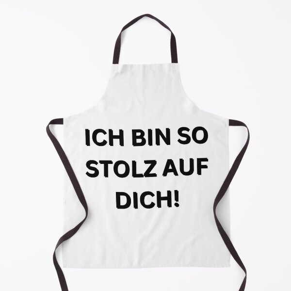 Item preview, Ich bin so Stolz auf dich! | I'm so proud of you! | Motivational Quote in German designed and sold by Artistic Designs ⭐⭐⭐⭐⭐.
