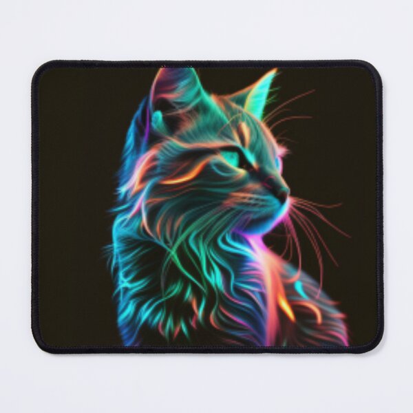Item preview, Neon cat designed and sold by Alifoxs.