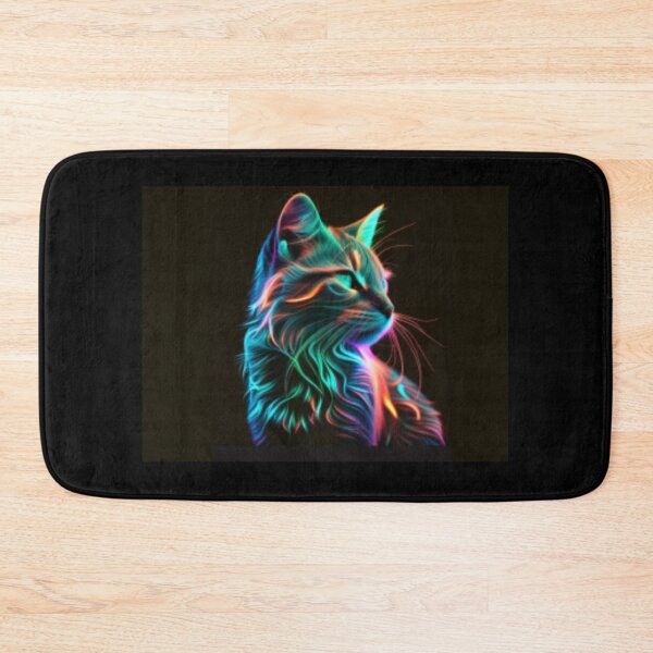 Item preview, Neon cat designed and sold by Alifoxs.