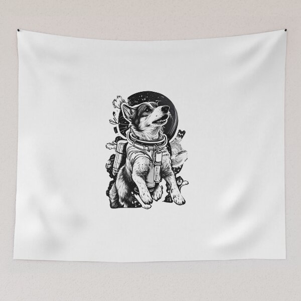 Item preview, Laika, space traveler Classic designed and sold by rock9999.