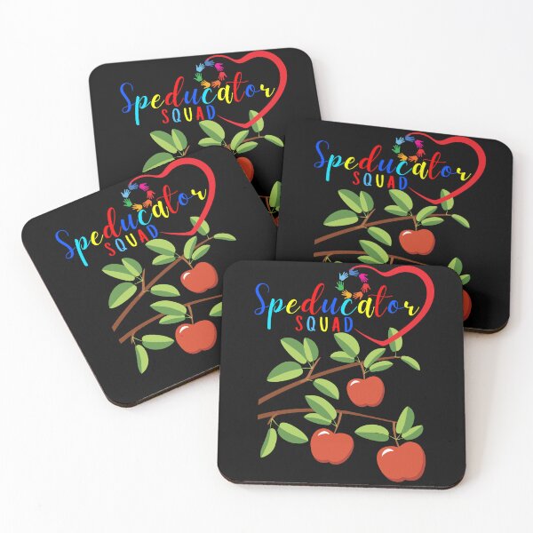 Item preview, Speducator SPED Squad Apples Autism Awareness Autistic designed and sold by 27th-Tee.