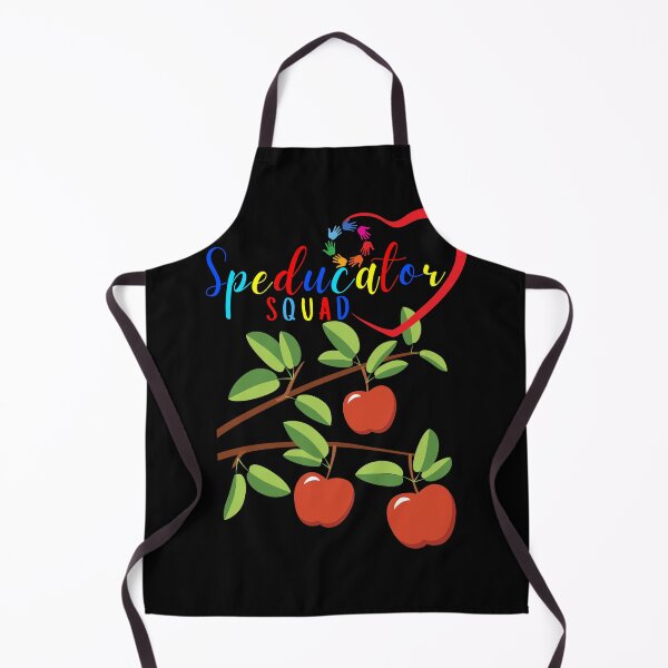 Item preview, Speducator SPED Squad Apples Autism Awareness Autistic designed and sold by 27th-Tee.