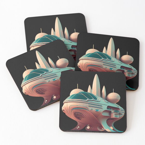 Item preview, Air Ship : Retro : Futeristic designed and sold by MTJ-Mushrooms.