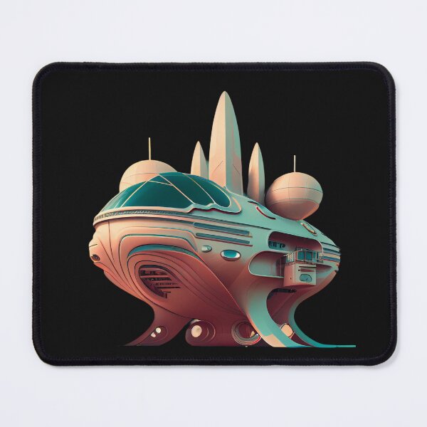 Item preview, Air Ship : Retro : Futeristic designed and sold by MTJ-Mushrooms.
