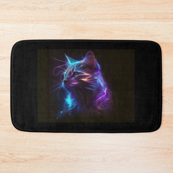 Item preview, Neon cat designed and sold by Alifoxs.