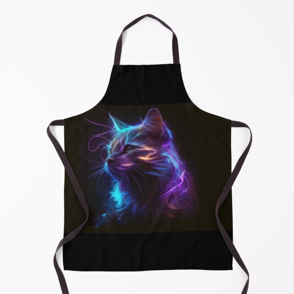 Item preview, Neon cat designed and sold by Alifoxs.