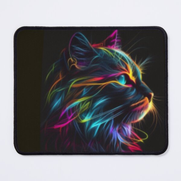 Item preview, Neon cat designed and sold by Alifoxs.