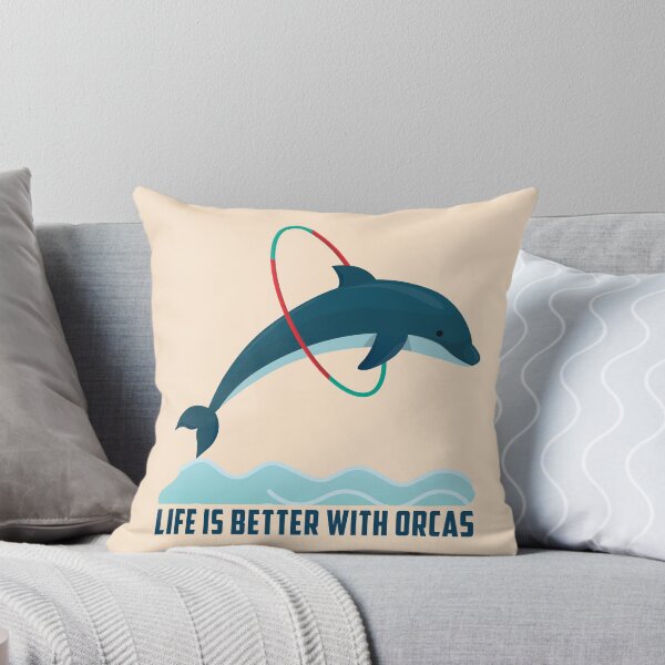 Item preview, Life Is Better With Orcas designed and sold by OfficeFortune.