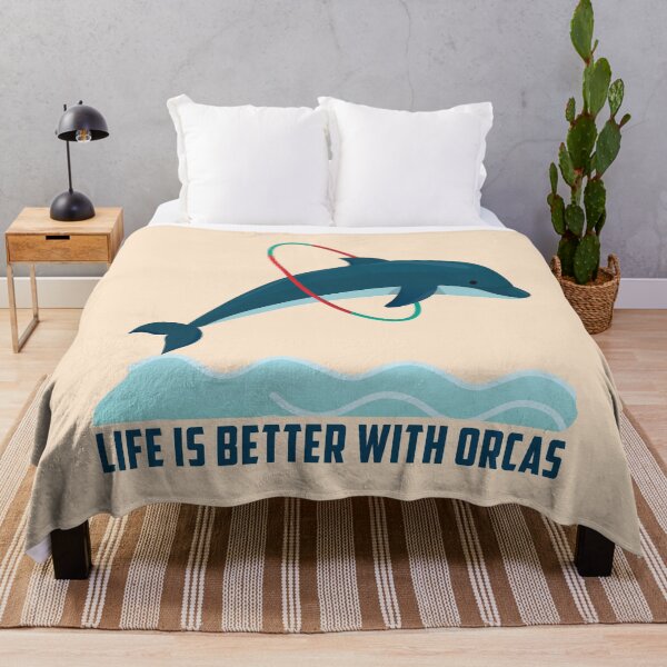 Item preview, Life Is Better With Orcas designed and sold by OfficeFortune.