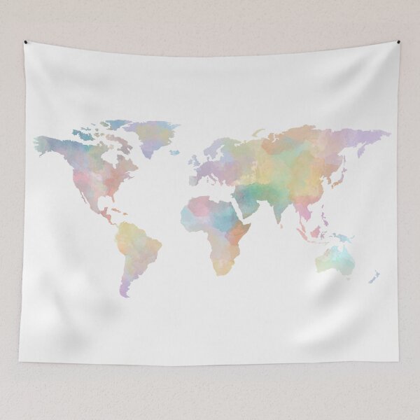 Item preview, watercolor world no. 2 designed and sold by shelbiefran.