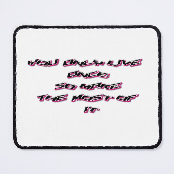 Item preview, you only live once quote designed and sold by David-Howells.