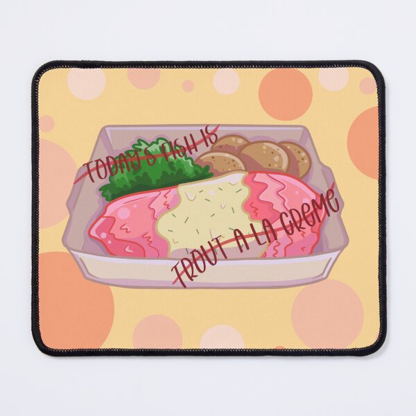 Item preview, Todays fish is trout a la creme designed and sold by JefficaAlice.