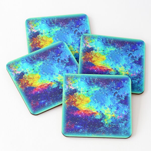 Item preview, Cosmic Kaleidoscope: Colorful Universe Art designed and sold by Health And Fitness Posts e-Store.