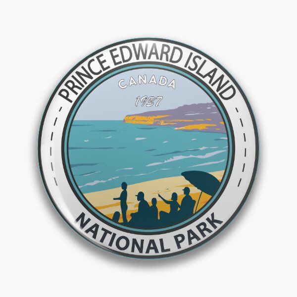 Item preview, Prince Edward Island National Park Beach Badge designed and sold by KrisSidDesigns.
