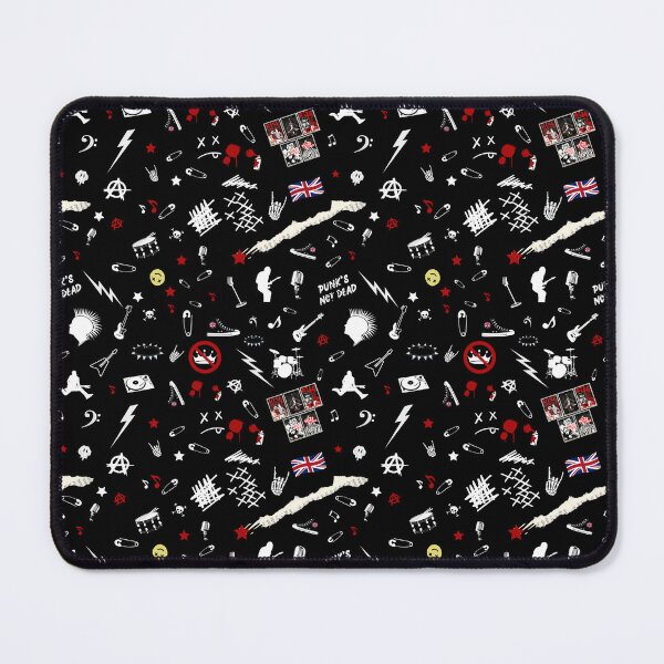 Item preview, Punks Not Dead / Punk Rock Aesthetic Pattern designed and sold by SoccaTamam.