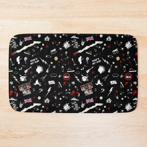 Item preview, Punks Not Dead / Punk Rock Aesthetic Pattern designed and sold by SoccaTamam.