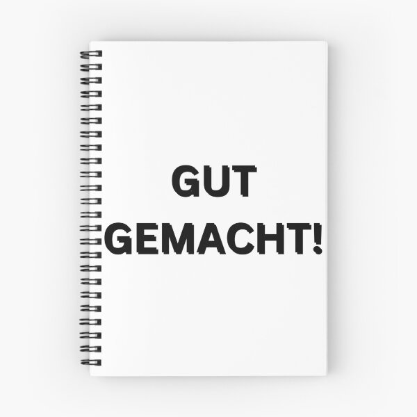 Item preview, Gut gemacht! | Well done! | Motivational Quote in German designed and sold by Artistic Designs ⭐⭐⭐⭐⭐.