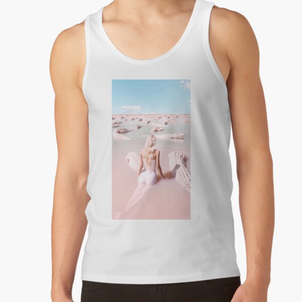 Woman with crocodiles Tank Top