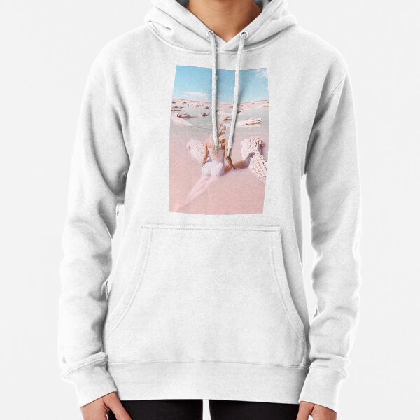 Woman with crocodiles Pullover Hoodie
