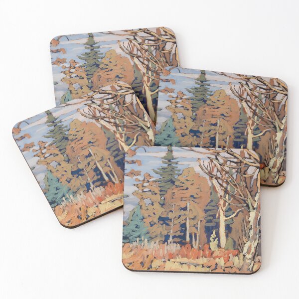 Item preview, Algoma Woods I by Lawren Harris designed and sold by TheRedVineyard.