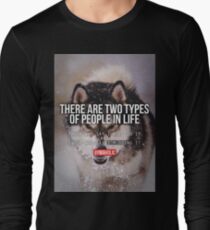 Motivational Wolf Saying Long Sleeve T-Shirt