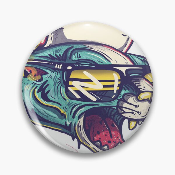 Artikelvorschau, cooler Tiger entworfen und verkauft von LoveyDesign.