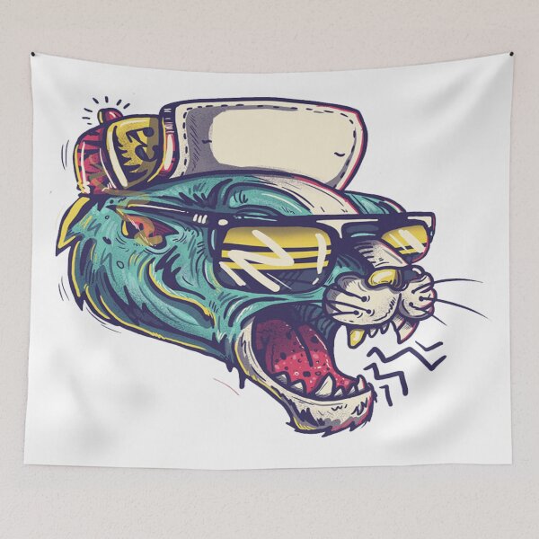 Item preview, tigre genial designed and sold by LoveyDesign.