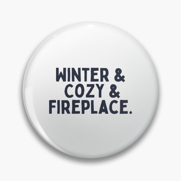 Item preview, Winter & Cozy & Fireplace. designed and sold by inspireartistry ⭐⭐⭐⭐⭐.