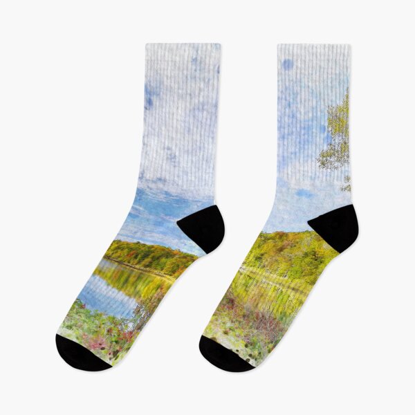 Item preview, Otter Cove in Acadia Watercolor designed and sold by TwoSmallPtatoes.