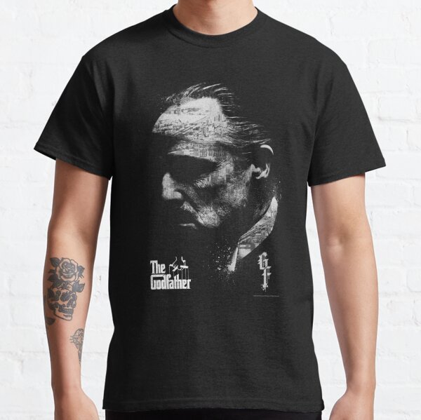 Shop Graphic Tees Godfather Respect Tee F8SN012 black