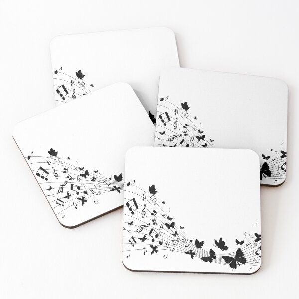 Item preview, Notes and butterflies designed and sold by Aleksander1.