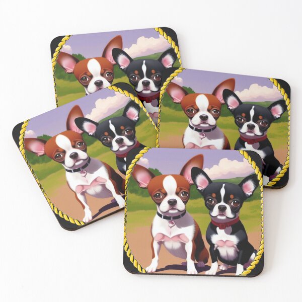 Item preview, Boston Terriers designed and sold by Airdale Navy.