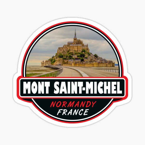 Mont Saint Michel Stickers for Sale | Redbubble