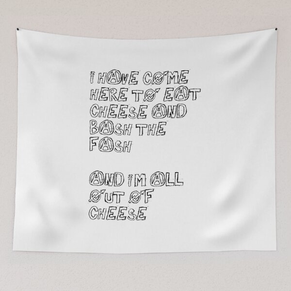 Item preview, I came here to eat cheese and bash the fash designed and sold by thehat24.