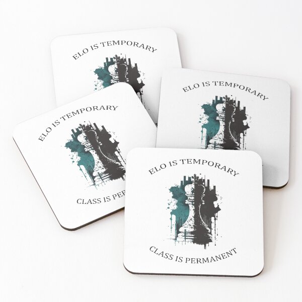 Item preview, Funny chess, elo is temporary class is permanent designed and sold by SvarunPogani.