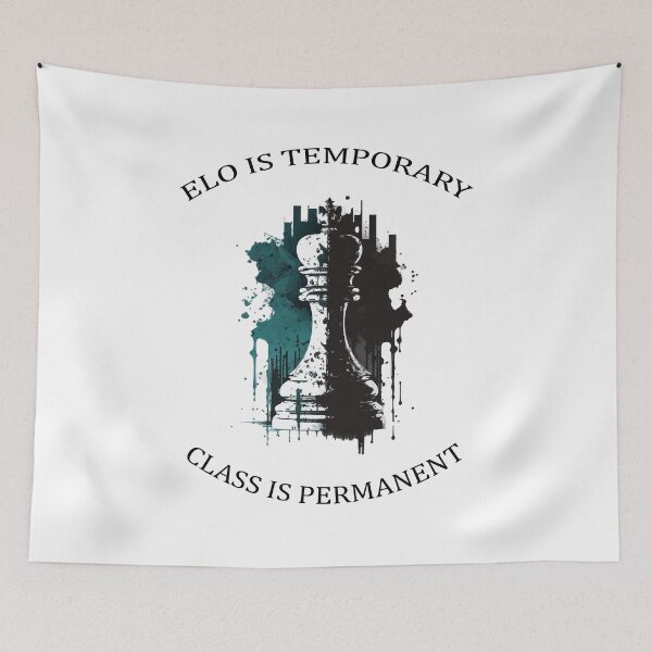 Item preview, Funny chess, elo is temporary class is permanent designed and sold by SvarunPogani.