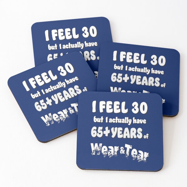 Item preview, Age - I Feel 30 with 65+ designed and sold by Karen Wood.