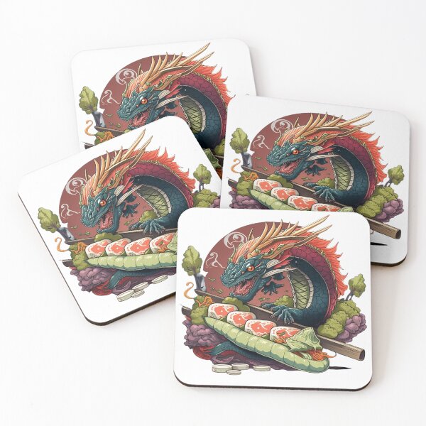 Item preview, Dragon cooking  Sushi  designed and sold by YomaYoo.