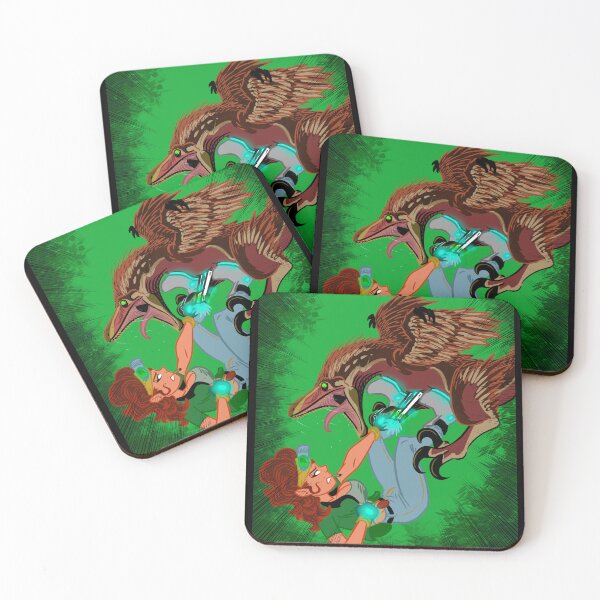 Item preview, Reptilia VS Raptor designed and sold by FrenzyComics.