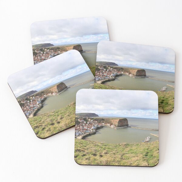 Item preview, Staithes Village And Harbour, North Yorkshire, England designed and sold by Paul Thompson Photography.