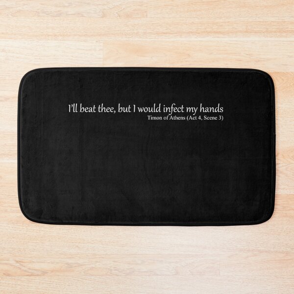 Item preview, I’ll beat thee, but I would infect my hands designed and sold by EmbarrassingDad.