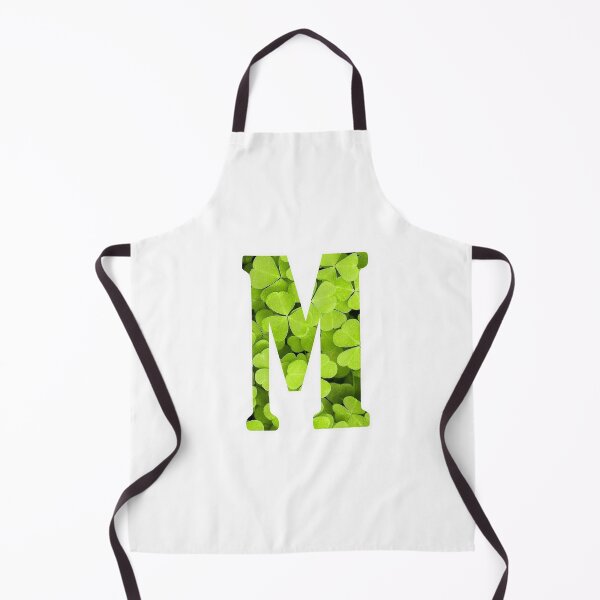 Artikelvorschau, m Botanical Monogram. Detailed CLOVERS Flowers Drawing Sticker entworfen und verkauft von Cici-Chan.