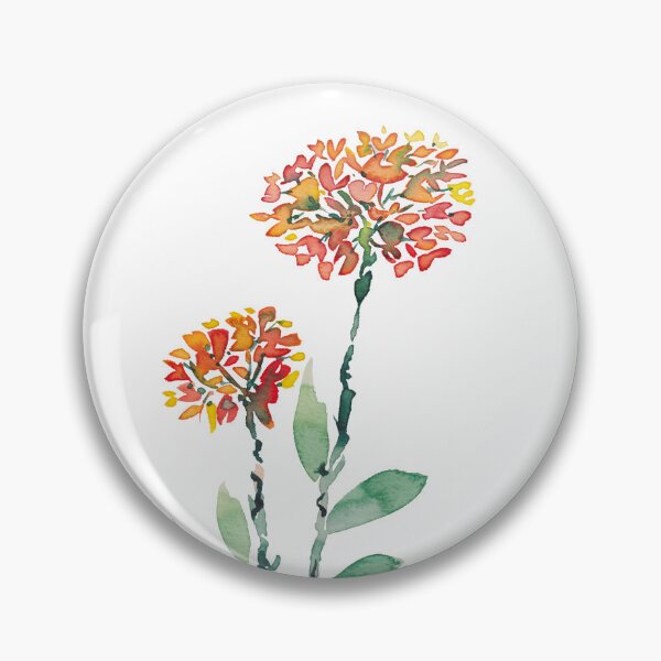 Item preview, Epidendrum Orchid - Watercolor Florals designed and sold by PinkBathtubArt.