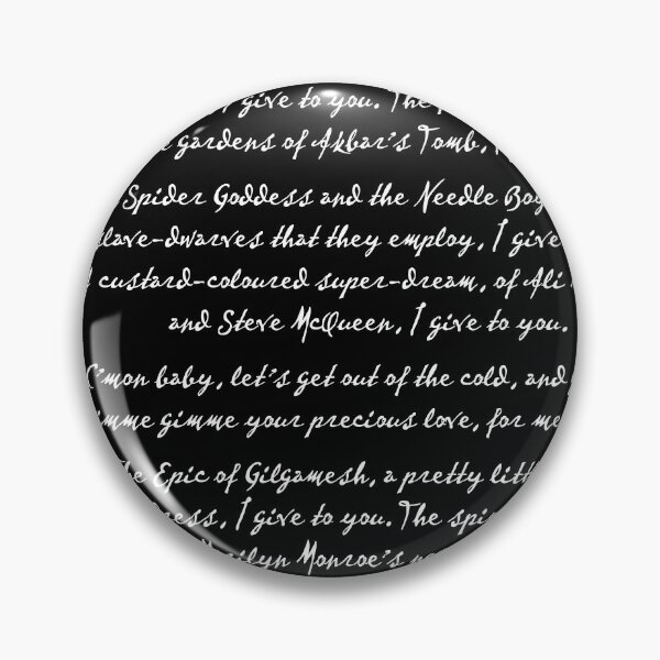 Item preview, Palaces of Montezuma - Grinderman (lyrics) designed and sold by x1brett.