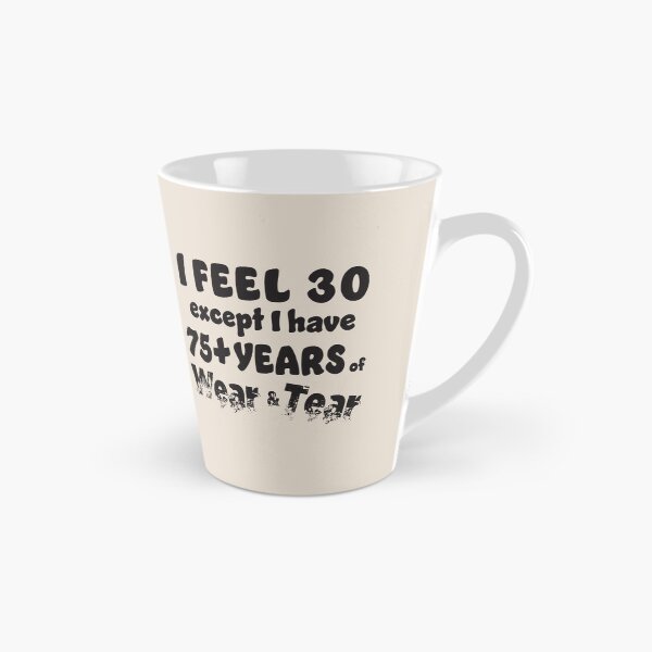 Item preview, Age - I Feel 30 with 75+ Black Words designed and sold by Karen Wood.