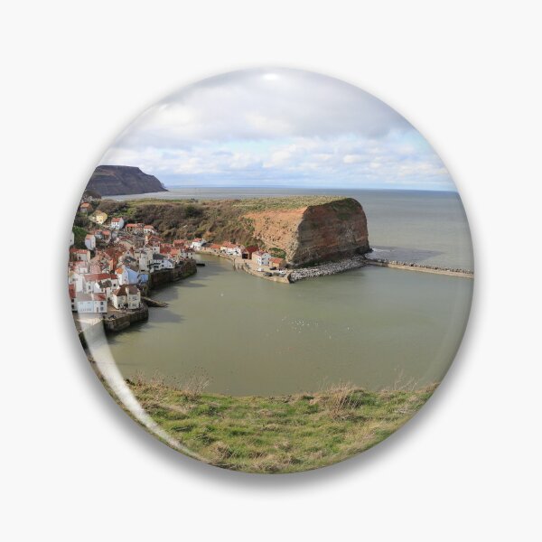 Item preview, Staithes Village And Harbour, North Yorkshire, England designed and sold by Paul Thompson Photography.