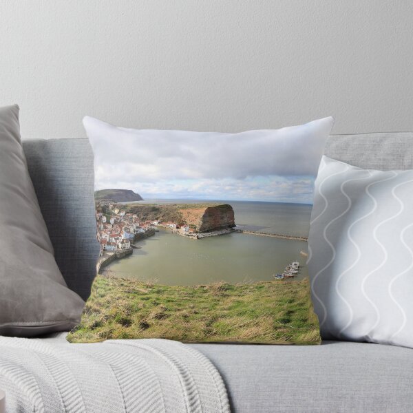 Item preview, Staithes Village And Harbour, North Yorkshire, England designed and sold by Paul Thompson Photography.