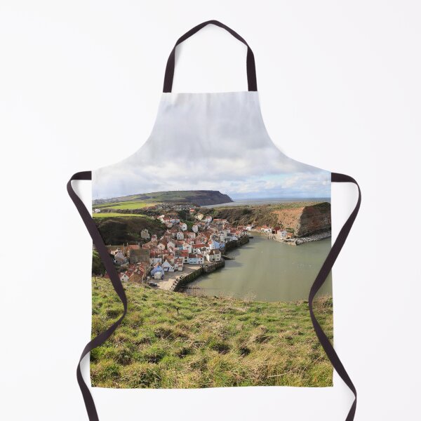 Item preview, Staithes Village And Harbour, North Yorkshire, England designed and sold by Paul Thompson Photography.
