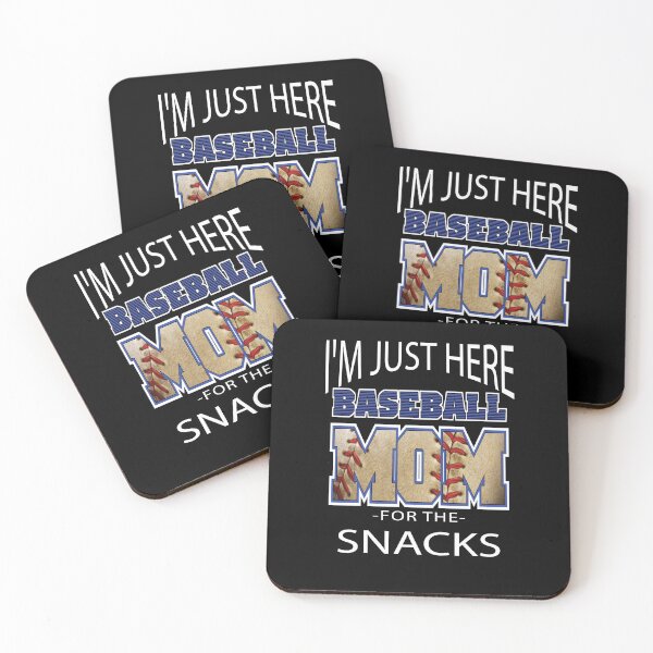 Item preview, Baseball Player Sport Design I’m Just Here For The Snacks Baseball Mom designed and sold by fantasticdesign.